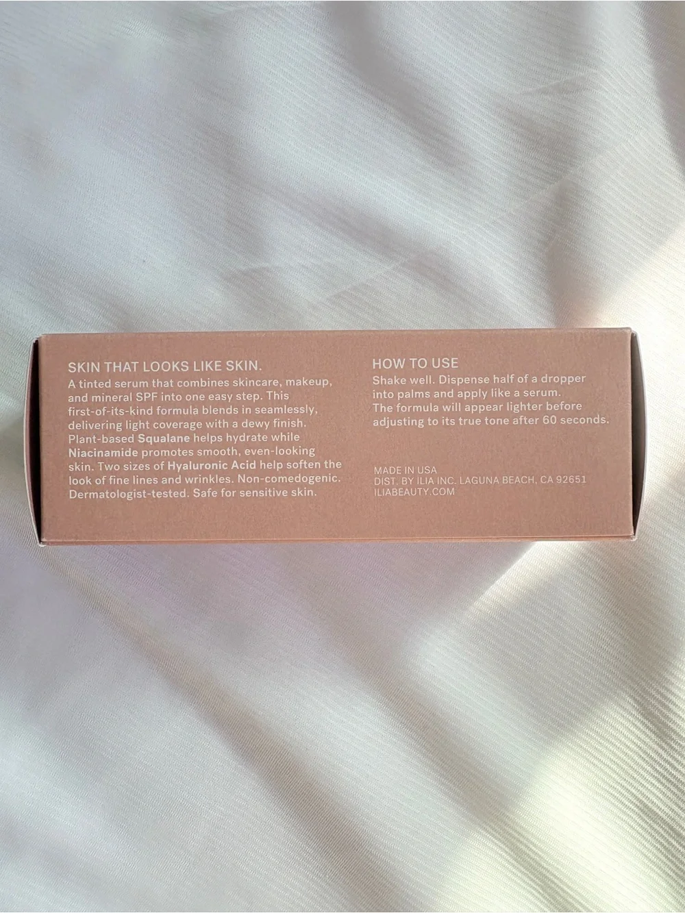 NEW Ilia Super Serum Skin Tint SPF 40 ST1 Rendezvous